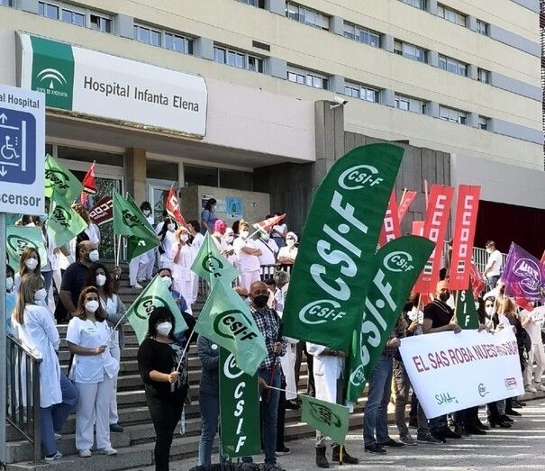 CSIF habla de “maltrato profesional” a los trabajadores del SAS por el impago del 15% de la productividad pendiente del año 2019