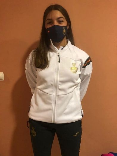 La moguereña Claudia Bermúdez se concentrará con la Selección española juvenil 