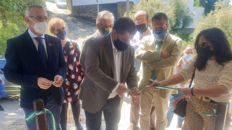 Federico Martín, 'El poeta de la Sierra', recibe un caluroso homenaje en Jabugo