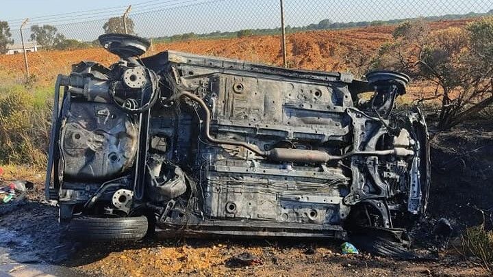 Dos fuertes siniestros en la N-431 en una accidentada mañana