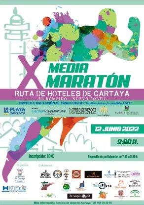 La X Media Maratón ‘Ruta Hoteles de Cartaya’ comenzará en el paseo marítimo de El Rompido