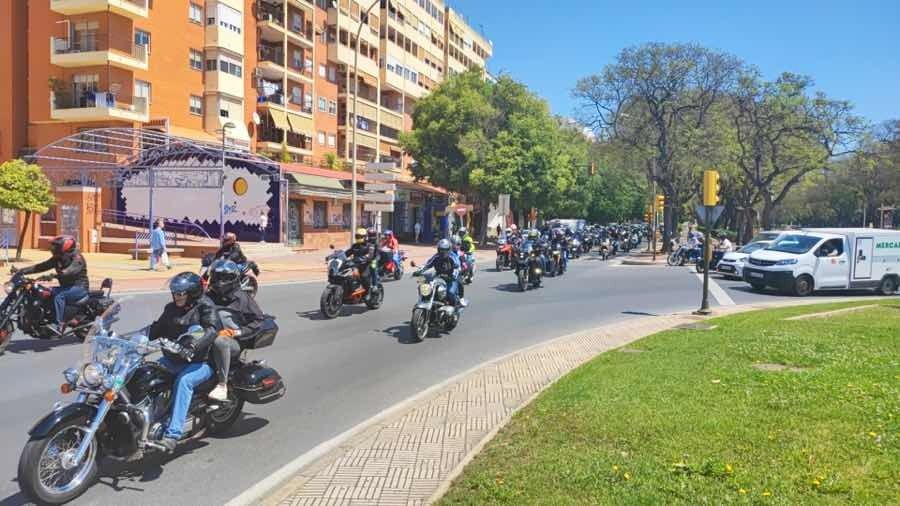 200 motocicletas, 250 personas y 1.000 kilos de alimentos recogidos en la IV Ruta Moto-Solidaria organizada por CSIF