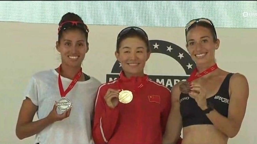 Laura García-Caro, tercera y mejor española en el Gran Premio Internacional de Madrid