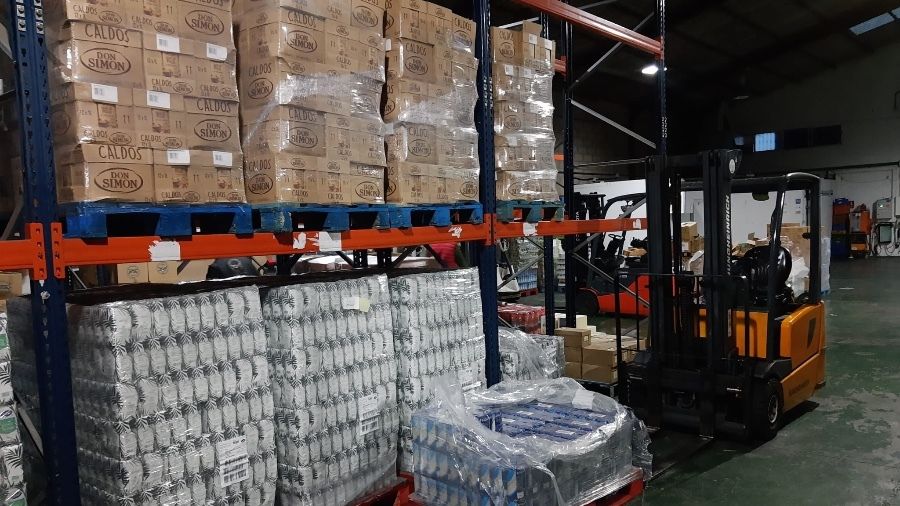 El Banco de Alimentos de Huelva transforma en 175.000 kilos los 165.000 € recibidos en el primer cuatrimestre del año