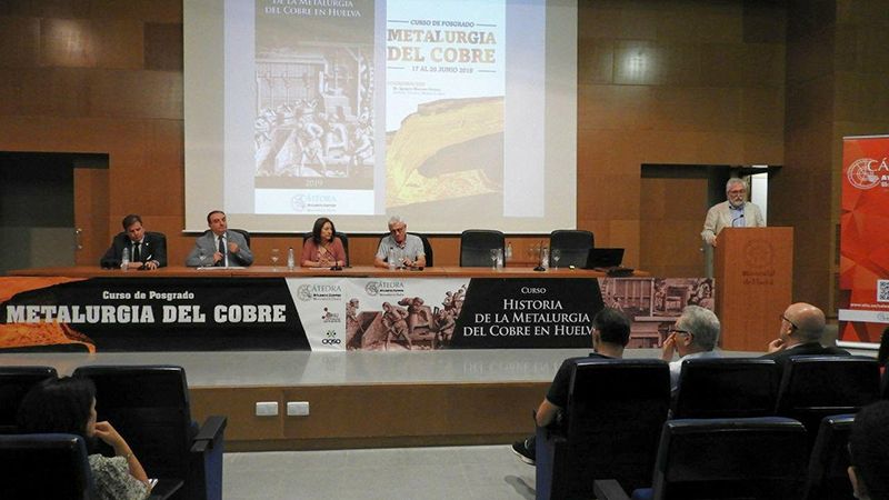 La Universidad de Huelva acoge dos cursos sobre la metalurgia del cobre