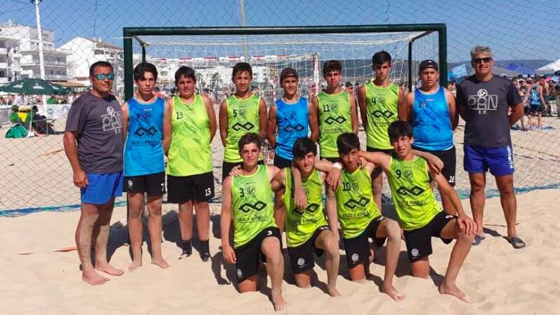El PAN Moguer infantil, subcampeón del Arena Sur de Barbate