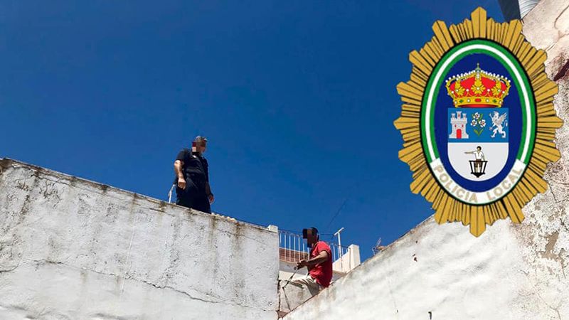 La Policía Local de Lepe impide un intento de ocupación de vivienda
