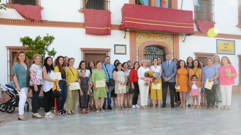 Finaliza el Taller Municipal de Corte y Confección de Palos de la Frontera