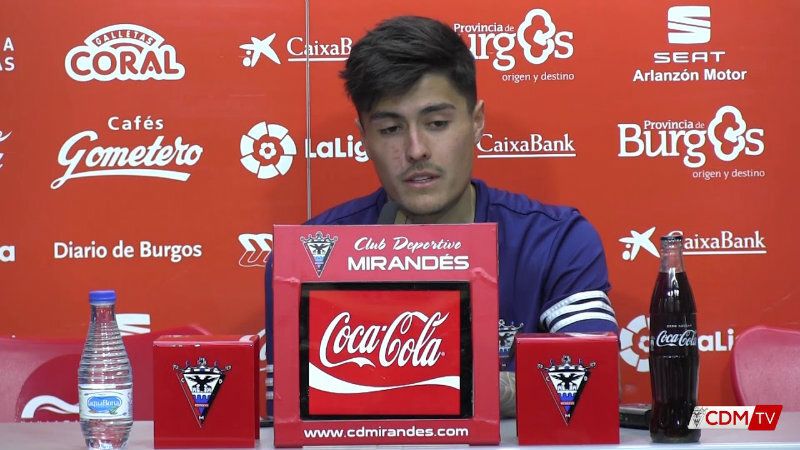 El Mirandés recupera al sancionado Matheus y podrá contar con Hugo Rama