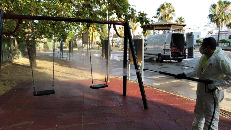 Los parques infantiles de Ayamonte reabren este jueves