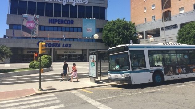 Un motorista herido en la Avenida Federico Molina