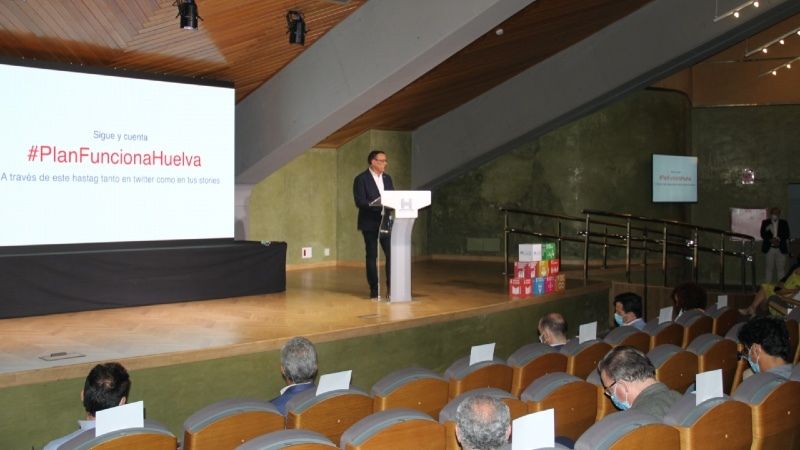 Diputación destina 25 millones de euros para contribuir a la recuperación socioeconómica con el Plan 'Funciona Huelva'