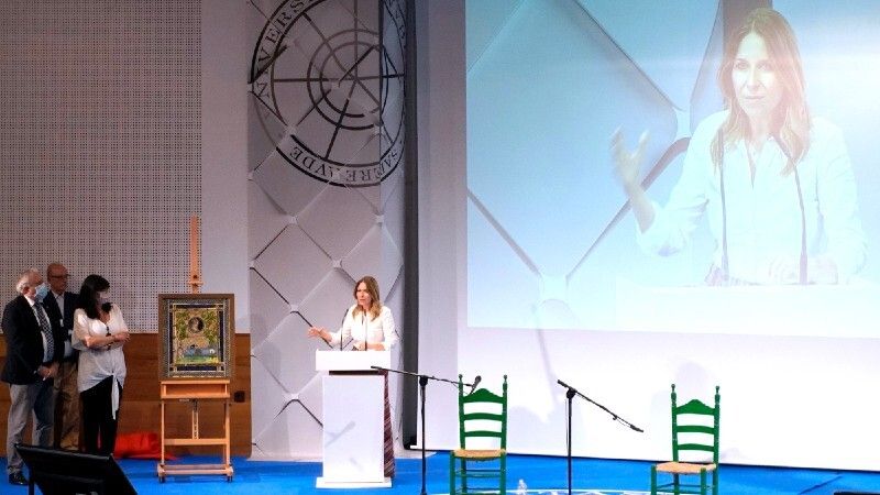 La cantaora Rocío Márquez recibe el Premio de la Academia Iberoamericana de La Rábida
