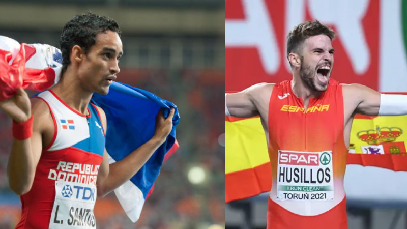El gran duelo del Meeting Ibeoramericano: El subcampeón olímpico Luguelin Santos contra el campeón europeo Óscar Husillos