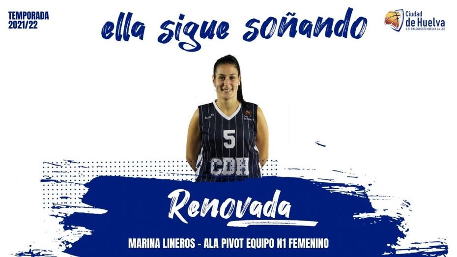 La capitana Marina Lineros seguirá defendiendo la elástica del Ciudad de Huelva