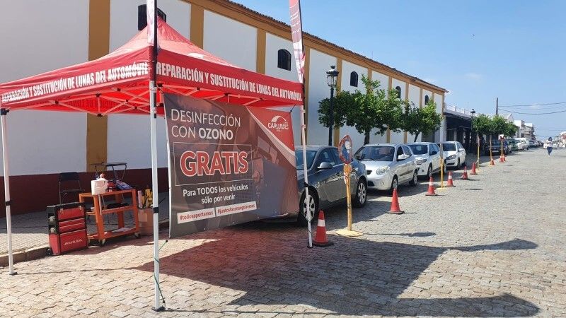 Desinfección por ozono de vehículos gratuita en Bollullos del Condado