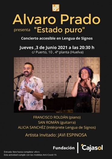 La Fundación Cajasol ofrece un concierto inclusivo de Álvaro Prado
