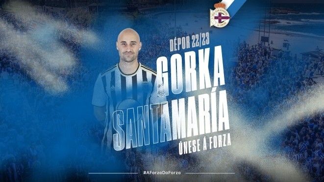 Gorka Santamaría ficha por el Deportivo de la Coruña