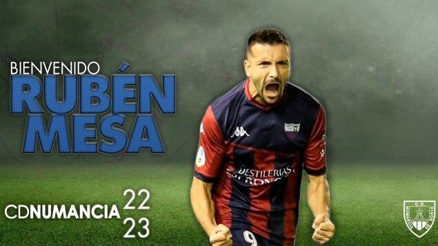 Rubén Mesa ficha por el Numancia y el hermano de Marc Martínez por el Xerez Deportivo