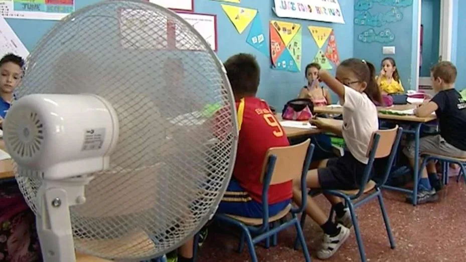 CSIF pide a la Junta que permita reducir o flexibilizar el horario escolar para sobrellevar la ola de calor