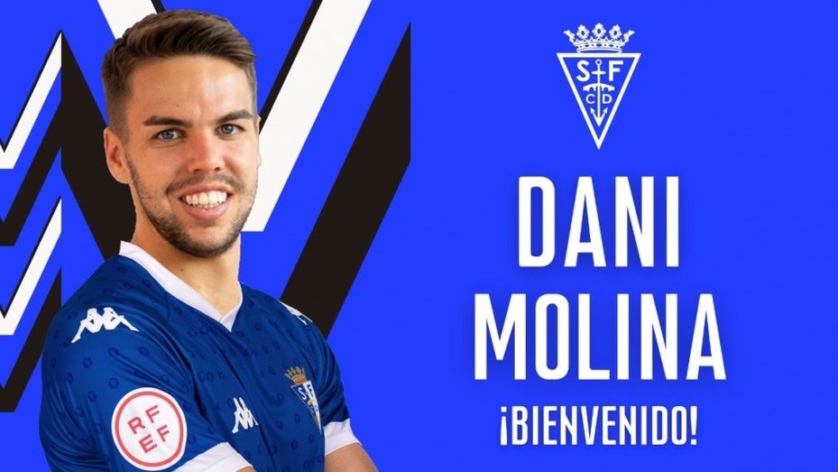 El exalbiazul Dani Molina firma 'muy orgulloso' por el San Fernando