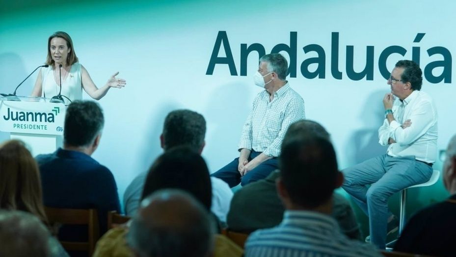 Cuca Gamarra indica que a Huelva 'le ha ido muy bien' con Moreno por 'hacer realidad promesas del PSOE'