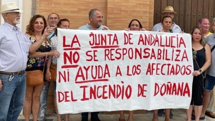 Afectados por el incendio de Doñana siguen sin ayudas cinco años después de la catástrofe