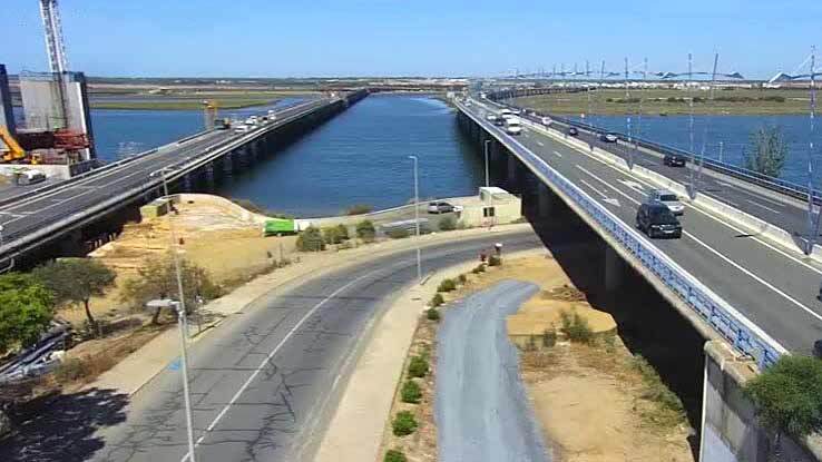 El puente sifón abrirá al tráfico esta semana de forma provisional y con restricciones