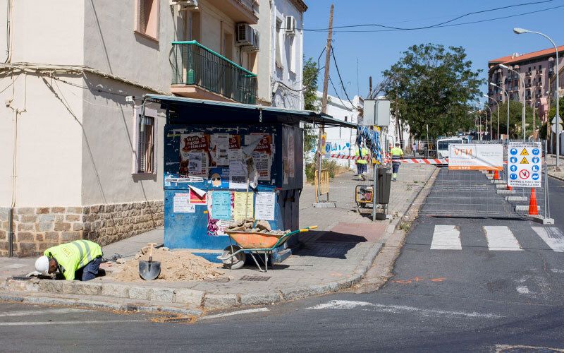 Arranca la renovación integral de la calle Marchena Colombo