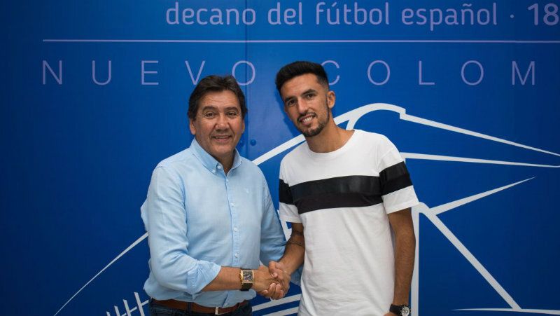 'Pelotazo' del Recre: se queda con Alberto Quiles en propiedad por dos años con opción a otro más