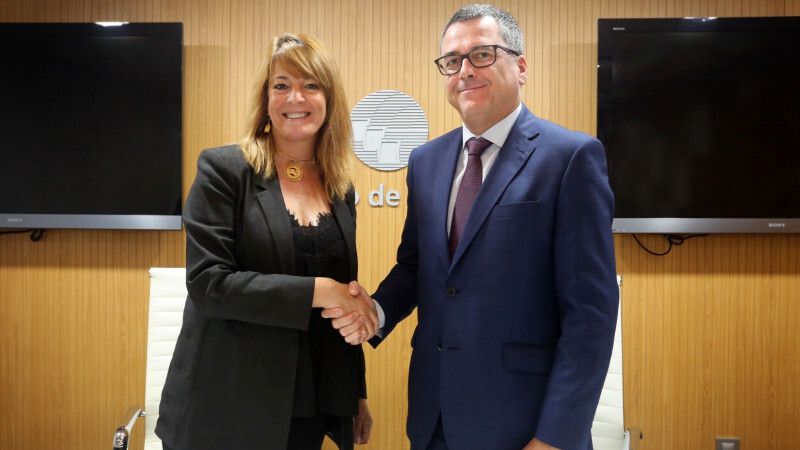 La Autoridad Portuaria y Ferrovial firman el contrato para la ejecución de la ampliación norte del Muelle Sur