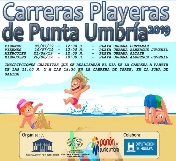 Punta Umbría inicia este viernes su temporada de carreras playeras