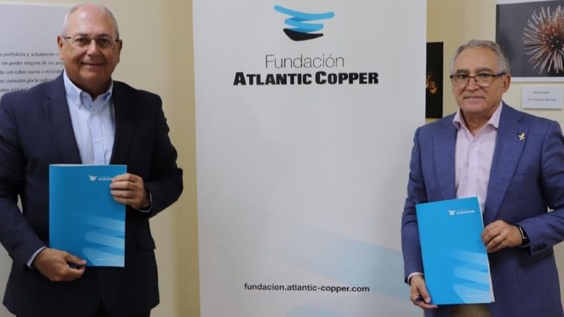 La Fundación Atlantic Copper renueva su compromiso con el Recreativo de Tenis y la Copa del Rey