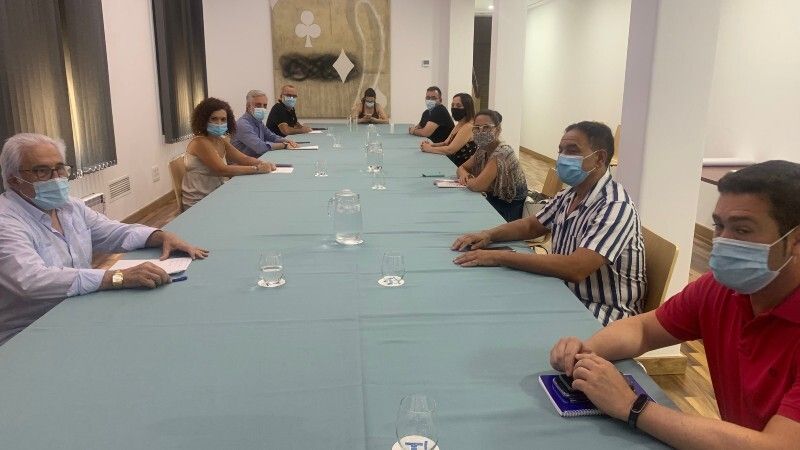 Diputación mantiene un encuentro con las asociaciones que gestionan los comedores sociales