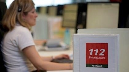 Una mujer resulta herida tras una colisión frontolateral en la prolongación de la avenida de Andalucía