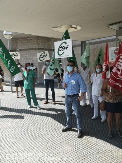 Concentraciones para exigir al SAS un acuerdo sobre la estabilidad del empleo de sus trabajadores
