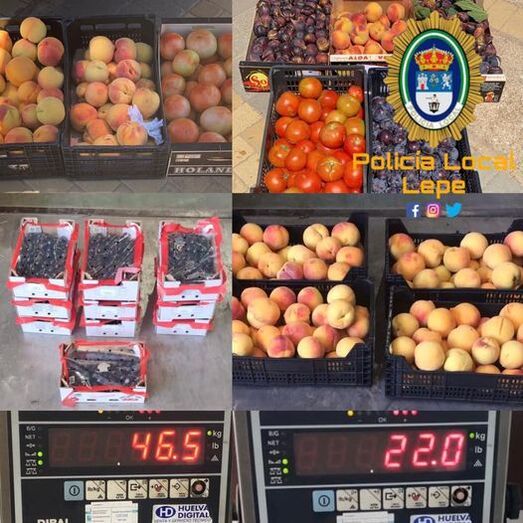 Destruyen en La Antilla varias cajas de fruta destinadas a la venta ambulante