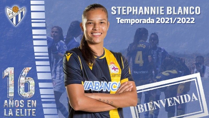 La central internacional costarricense Stephannie Blanco refuerza al Sporting Huelva