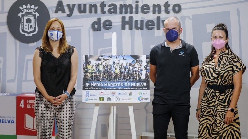 Huelva recupera las carreras en la calle con la Media Maratón 2021