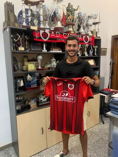 El guardameta Adri Hernández, otro exrecreativista que firma el Cartaya