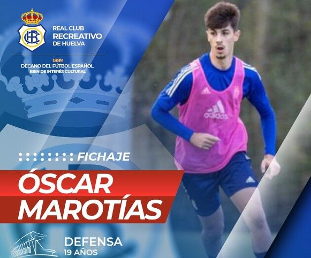 El Recre se refuerza con el polivalente central cántabro Óscar Marotías