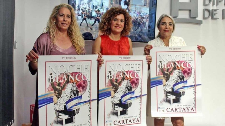 La VII Noche en Blanco de Cartaya ofrece 50 espectáculos en torno al folclore, el flamenco y la gastronomía
