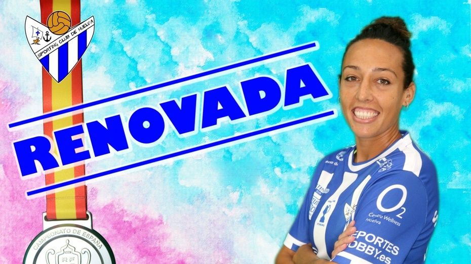Sandra Castelló seguirá defendiendo los colores del Sporting Huelva