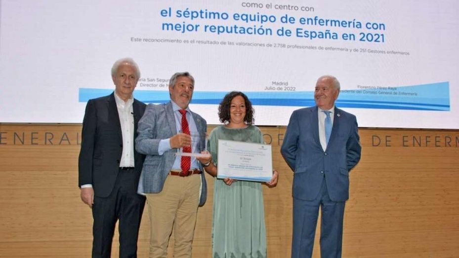 El equipo de Enfermería del centro de salud de El Torrejón, entre los diez mejores de España