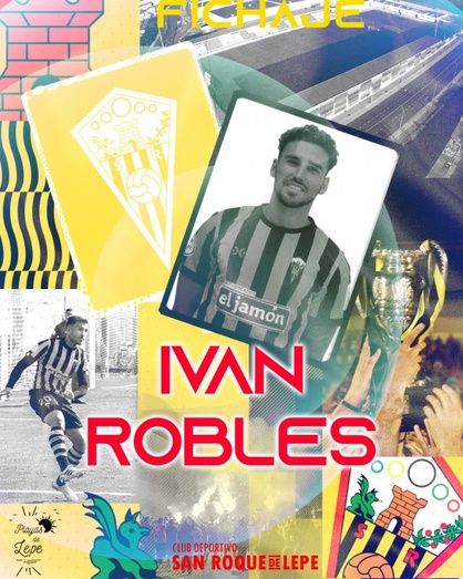 Iván Robles cumplirá su segunda campaña seguida en el San Roque de Lepe