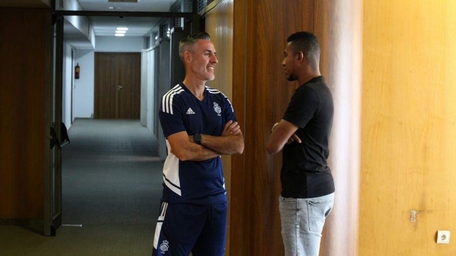 Abel Gómez: “Diawara está haciendo las cosas bien”