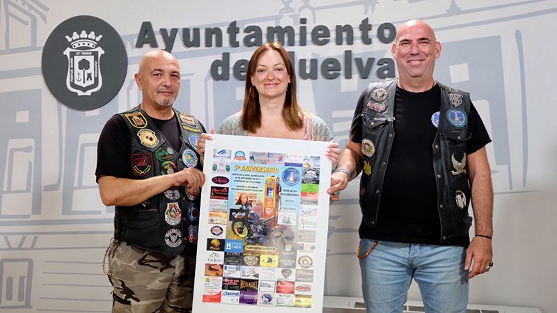 El V Aniversario del Grupo Motero ‘Descubridores Huelva’ reunirá en la capital a más de 500 motoristas