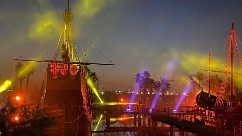 La variada programación del Muelle de las Carabelas continúa amenizando el enclave rabideño