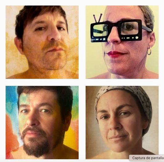 Los retratos de la jardinera de lo instantáneo: Sonrisas de amistad en confinamiento
