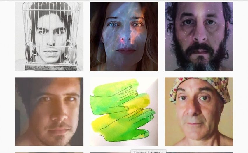 Los retratos de la jardinera de lo instantáneo: Sonrisas de amistad en confinamiento